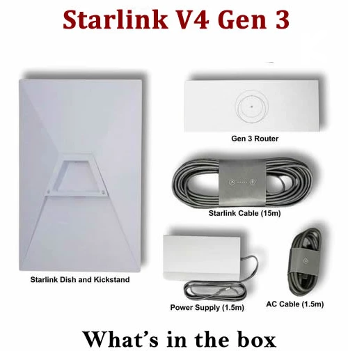 ルーター・ネットワーク機器 STARLINK Standard Kit V4 Gen 3 Starlink